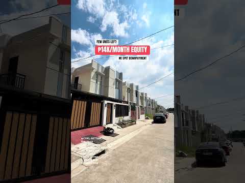 N0002: BETTINA SINGLE ATTACHED STA MARIA BULACAN PAGIBIG OR BANK | DP PAYABLE FOR 36MOS