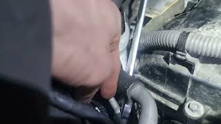 Mazda CX-3 serpentine drive belt installation