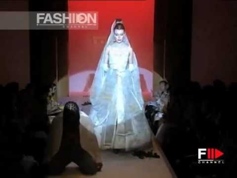 "Lorenzo Riva" Autumn Winter 1998 1999 Rome 5 of 5 Haute Couture woman by FashionChannel