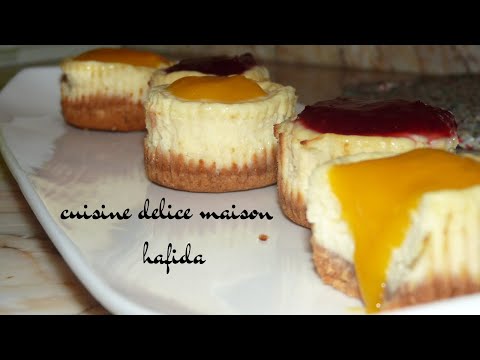 Recette Mini cheesecake - ميني تشيزكيك سهلة  - Easy Mini Cheesecakes Recipe