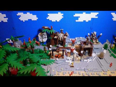 Vidéo LEGO Pirates des Caraïbes 4182 : Prisonnier des cannibales