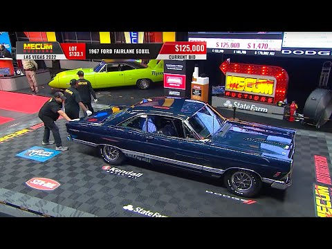 SOLD for $200,000 // 1967 Ford Fairlane 500XL // Mecum Las Vegas 2022