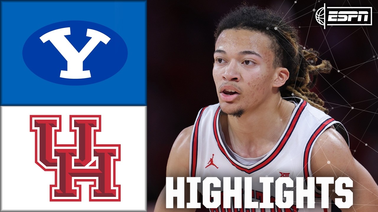 Big 12 Tournament: BYU Cougars vs. Houston Cougars | Full Game Highlights | ESPN College Basketball
