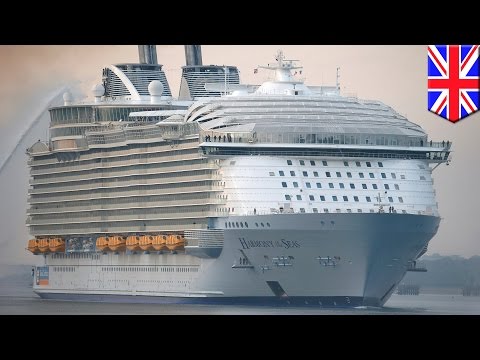 Harmony of the Seas: World’s largest cruise ship prepares to set sail on maiden voyage