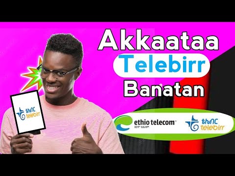 Akkata telebirr Banachuun itti fayyadamnu Guutuu isaa @Isak.Ibrahim_911 ibr