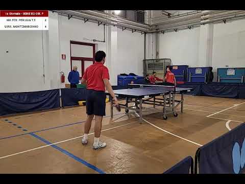 SERIE B2 3a giornata 2025/2026: U.P.R. MONTEMARCIANO vs  MA.FER. PERUGIA T.T.