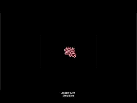 Langtons Ant Simulation Using Python
