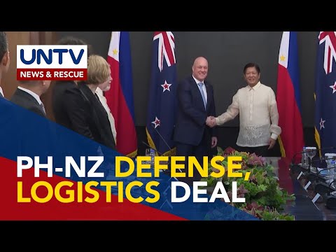 Philippines, New Zealand to sign troops visits, logistics deal
