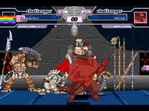 Nyan Cat vs Satan!!!