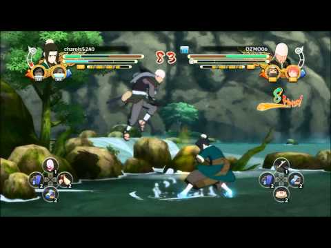 naruto ultimate ninja storm 3 haku  vs mifune dont underestimate haku