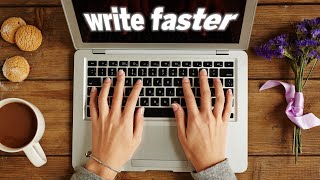 MUSIC TO WRITE FASTER & BETTER ✏️ | Click play, relax, and get those creative juices flowing
