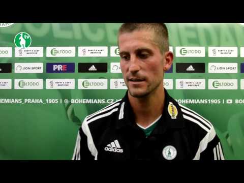 11. 9. 2016 - Bohemians Praha 1905 - FC Zbrojovka Brno 3:0 (3:0) - pozápasové rozhovory