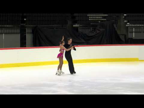 ISU 2014 Jr Grand Prix Tallinn Pairs Short Program Eliza SMYTH / Jordan DODDS AUS