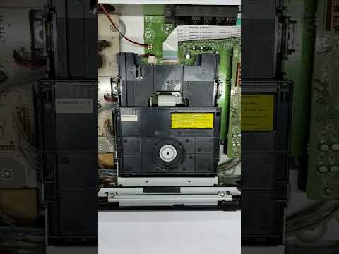 Sony RDR GX-210, zacinający się mechanizm wysuwania szuflady