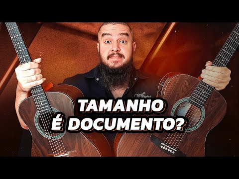 MINI vs AUDITÓRIO | QUAL VIOLÃO É MELHOR?