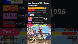 Fighting Games were the GTA of the 1990' 🤑 | Most Expensive Video Games-Part 2 #bestselling #gaming