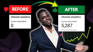 FROM ZERO TO 5,287 SUBSCRIBERS 🎥 Grow Your Business & Income with YOUTUBE, Digital Marketing & AI