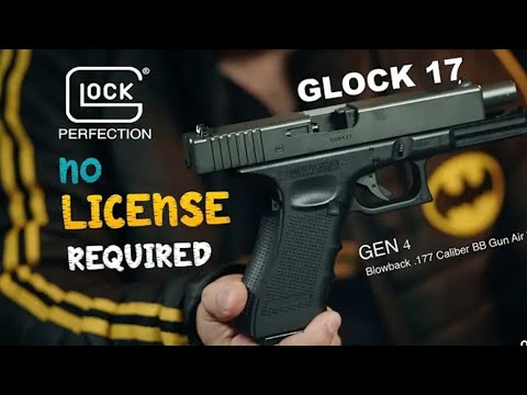 Glock 17 Gen 4 CO2 Air GUN UNBOXING- Nolicense required!