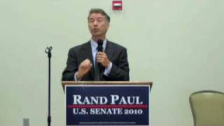 preview picture of video 'Rand Paul Harlan KY 9.28.09 Part 1'