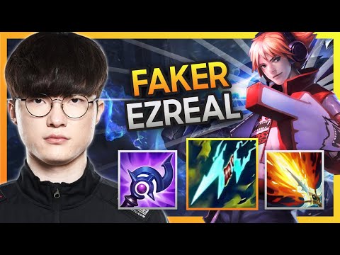 FAKER IS READY TO PLAY Ezreal! - T1 FAKER Plays Ezreal MID vs Ahri! | Season 2023