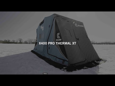 Clam X400 THERMAL XT Fish Trap Shelter Features & Benefits