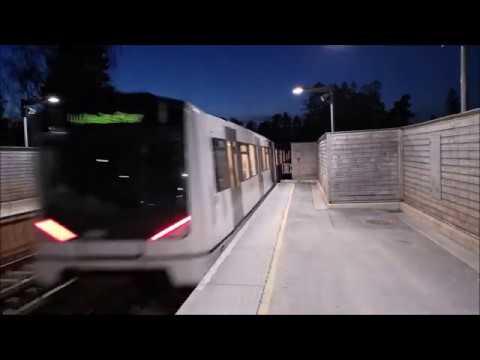 Oslo-Viken T-bane - Linje 4HE-4BK: Karlsrud T-banestasjon 04-2019 (Påskespesial) [4K UHD]