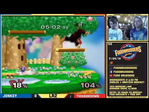 SSBM Thissidedown vs Jonkey Jong DK FuddBrudders 102