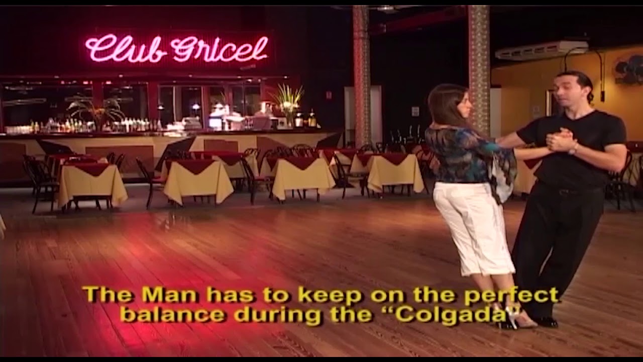 Gustavo Rosas Tango.Gisela Natoli.Ejercicio Colgada Circular.Colgadas & Volcadas Vol 1.Arg.