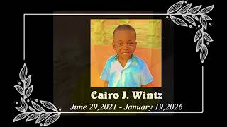 Death Announcement - Cairo J.  Wintz