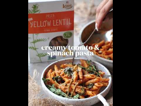 EASY CREAMY TOMATO PASTA WITH SPINACH [30 MIN MEAL] | PLANTIFULLY BASED