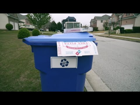 YouTube video about Why Grease on Pizza Boxes is a Big Deal When Recycled