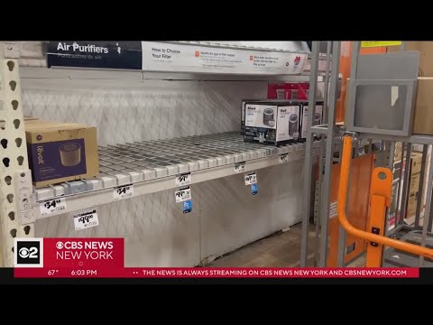 NJ stores sell out of air purifiers as smoke affects air quality