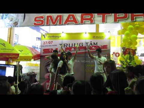 Vu doan Diamond - Khai truong Vien Thong A, 27/7/2013