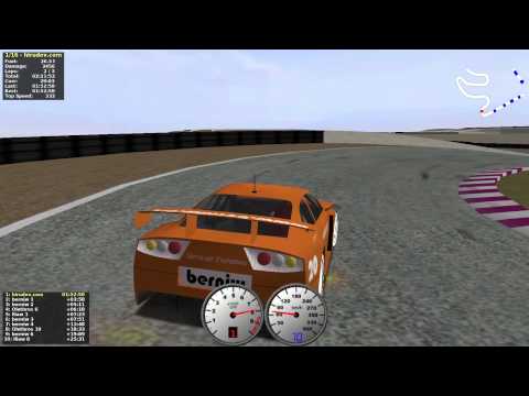 TORCS gameplay Car8-Trb1 versus all on Road Tracks - Knightsbridge