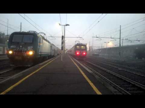 E464 243+3 MDVC E464 335+7 piano ribassato - Milano Greco 22/12/2016
