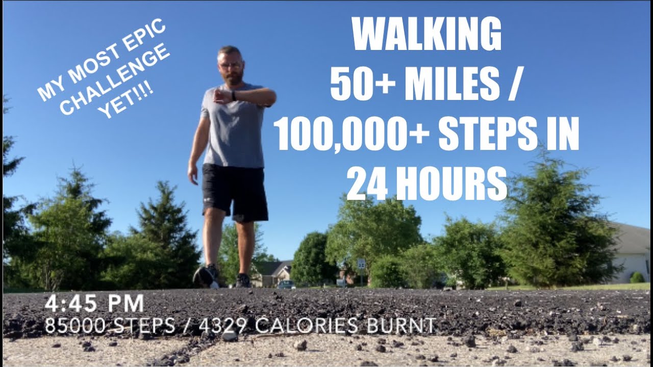 100000 Steps In 24 Hours Challenge thumnail