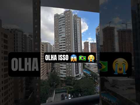 ESCUTA O QUE A VITÓRIA DO BRASIL PROVOCOU EM SÃO PAULO! 😱🇧🇷❤️ #shorts #brasil