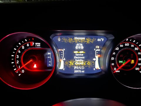 SOLVED Jeep Wrangler JL JLU ESC Electronic Stability Control issue
