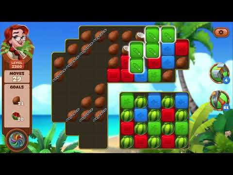 Lost Island Blast Adventure Level 2360 NO BOOSTERS - A S GAMING ✔️