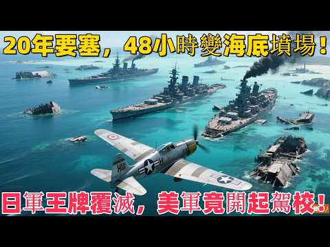 [EP180]太平洋戰爭：太平洋最大羞辱！美軍狂扔500噸炸彈後，竟把「日本珍珠港」變成菜鳥飛行員的駕校！