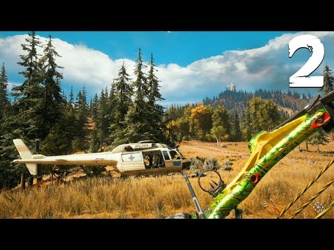Far Cry 5 Gameplay Walkthrough - Part 2 - HIJACKING HELICOPTER..! (PS4 Pro)