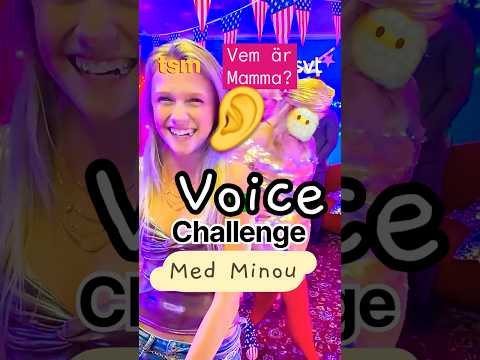 Vem är minous mamma? #tsm #voicechallenge #voice #svt #behindthescenes #svtplay #roligt #cast