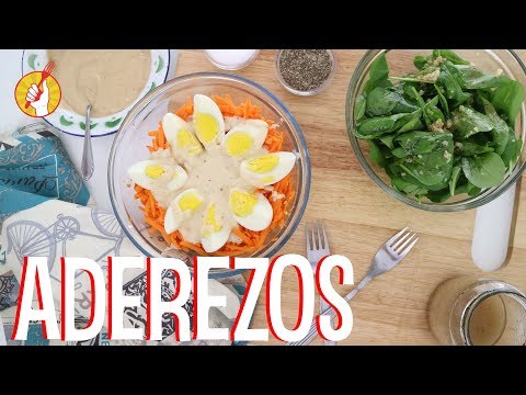 Aderezos para Ensaladas | Receta Fácil de Vinagreta | Tenedor Libre