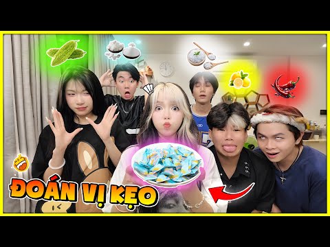Bé Mon | Thử Thách Joi Và Team Đoán Vị Các Loại Kẹo Sẽ Như Thế Nào