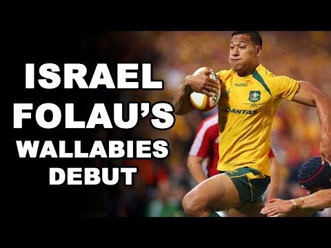 Israel Folau's Wallabies Debut