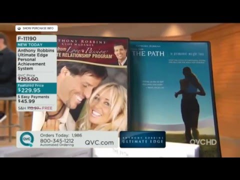 Rebecca Blake PhDc & Tony Robbins on QVC