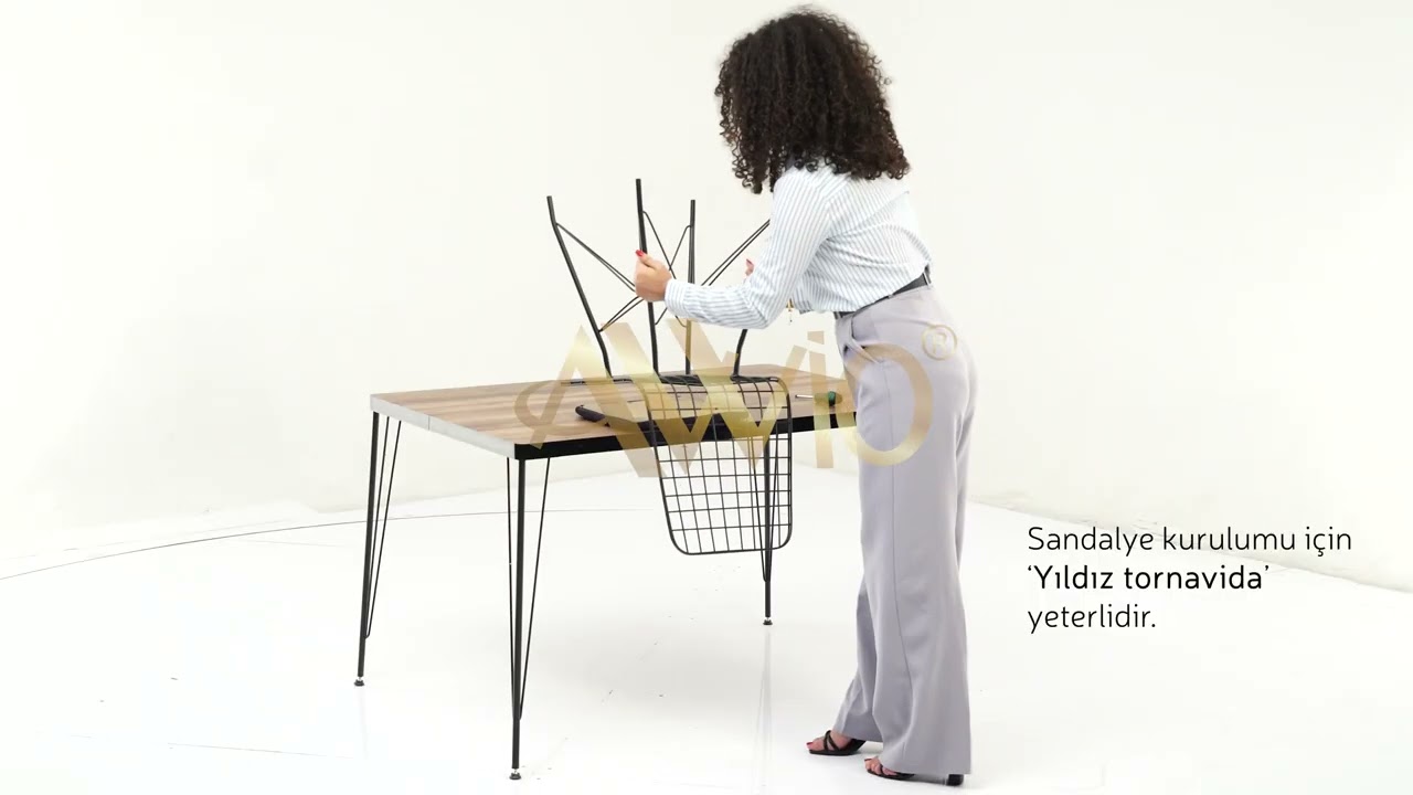 Tel Sandalye Kutu Açılımı