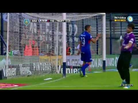Gol de Licht. Gimnasia LP 3 - Tigre 1 | Torneo Final 2014 - Fecha 11