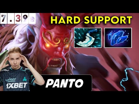 Panto Grimstroke Hard Support - Dota 2 Patch 7.39e Pro Player Full Gameplay