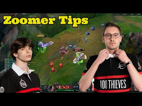 Bjergsen Needs Some TIPS From His ZOOMER Toplaner...